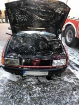 W Chomranicach i Krynicy płonęły auta