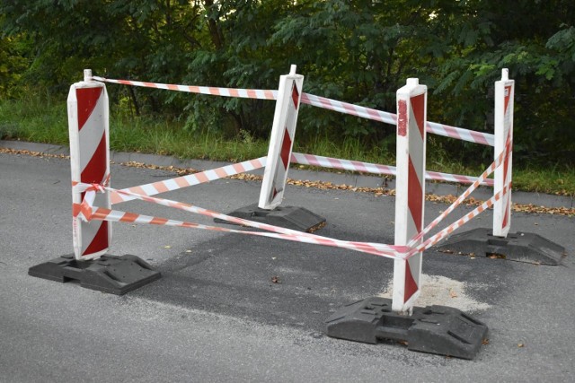 Droga na ulicy Niepodległości w Bukownie została zamknięta