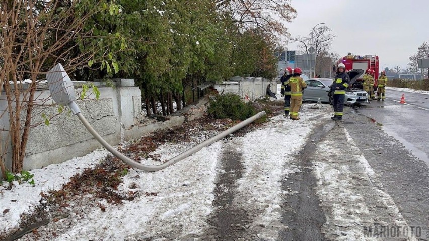 Groźne zdarzenie w Opolu. 41-latek nie dostosował prędkości...