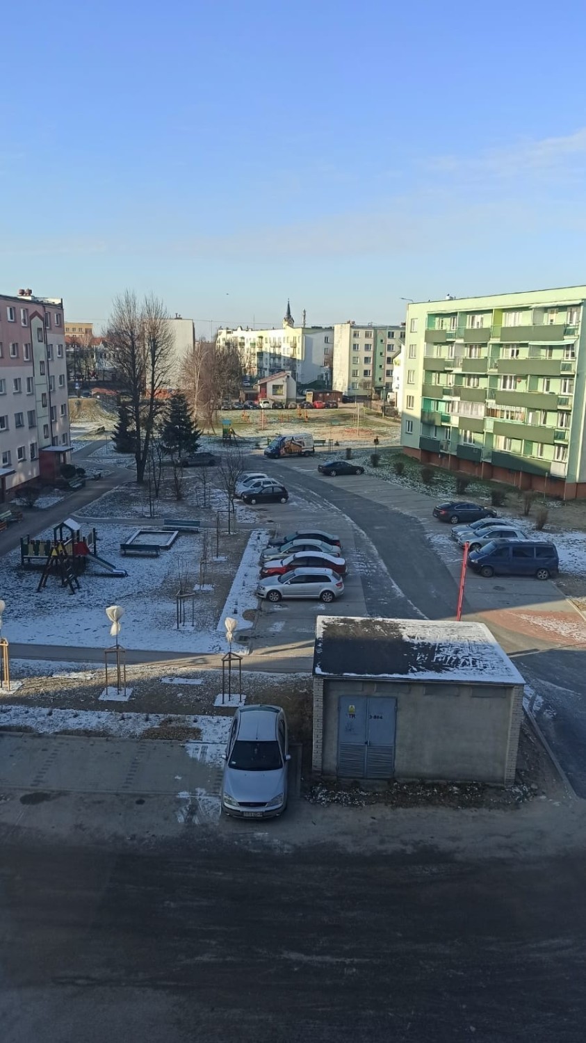 W centrum Bielska Podlaskiego powstał duży parking. Nie obeszło się bez wycinki drzew 