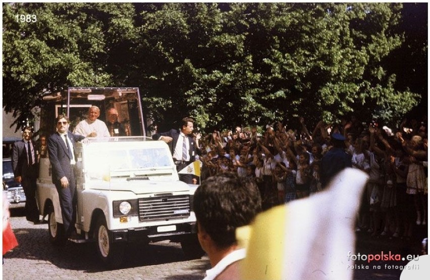 Znajdź się na zdjęciach z wizyt papieża Jana Pawła II we Wrocławiu