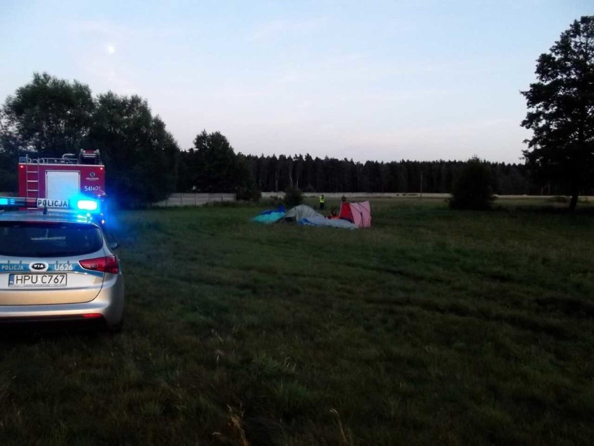 Wypadek motolotni. Nie żyją dwie osoby [FOTO]