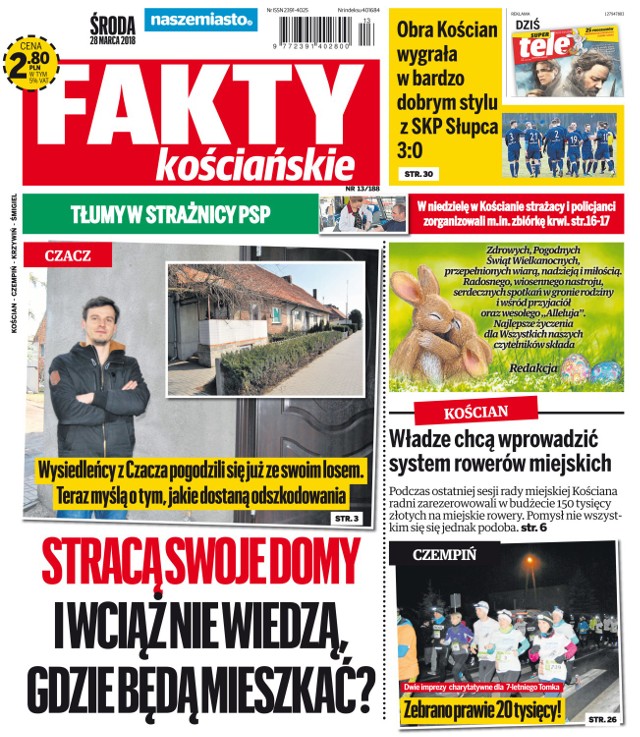 Najnowsze "Fakty Kościańskie" już w sprzedaży!