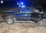 Powiat chełmski: W nocy doszło do tragicznego wypadku. Dwie osoby nie żyją, a jedna jest ranna