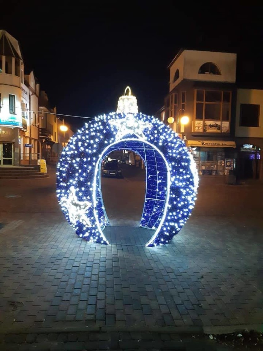 W Chełmie iluminacje świąteczne można zobaczyć przy pl....