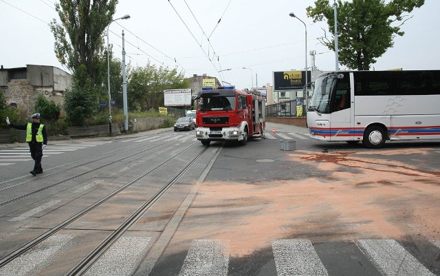 Wypadek na Kilińskiego w Łodzi