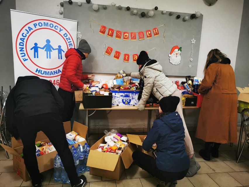Fundacja Pomocy Dzieciom Humana już po raz trzeci zorganizowała świąteczną zbiórkę żywności