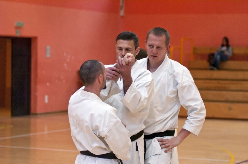 Konwet w Słupsku: Karate w I Liceum Ogólnokształcącym [ZDJĘCIA]