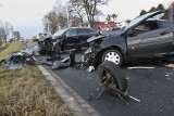 Śmiertelny wypadek w Błoniach na drodze nr 94 (ZDJĘCIA)