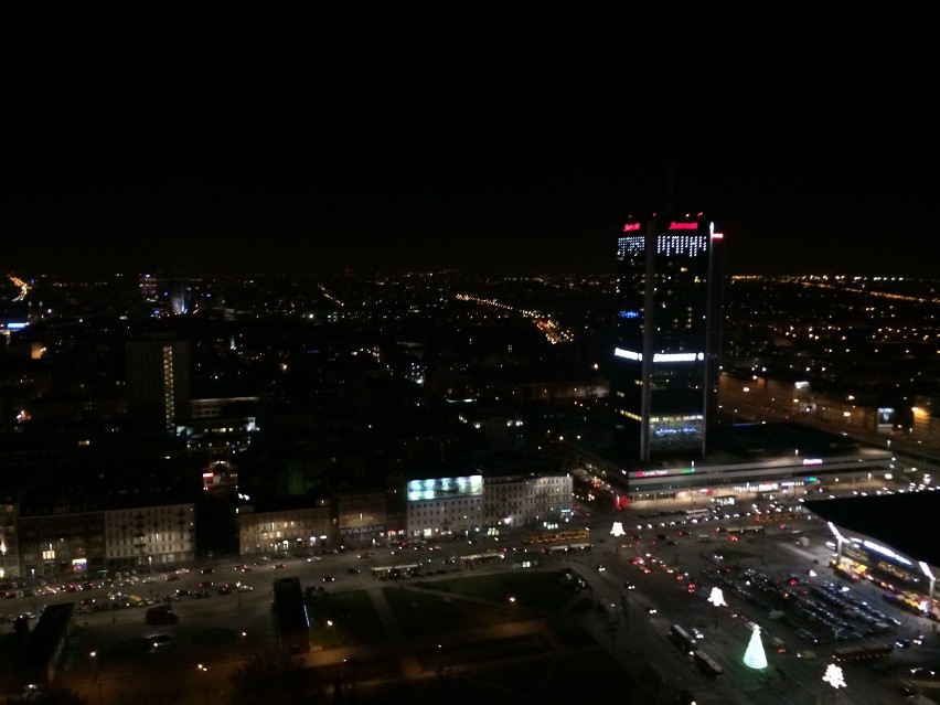Świąteczna panorama Warszawy [ZDJĘCIA]