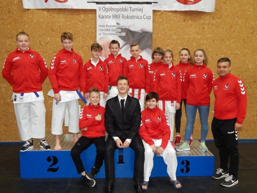 Sukces zawodników Karate Team Oborniki na zawodach w Rokietnicy