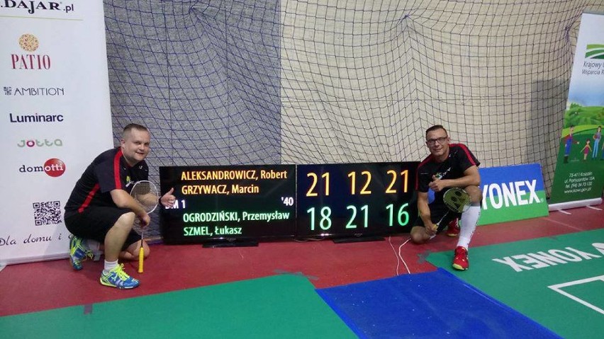 Sulęcin ma wicemistrzów Polski w Badmintonie. 