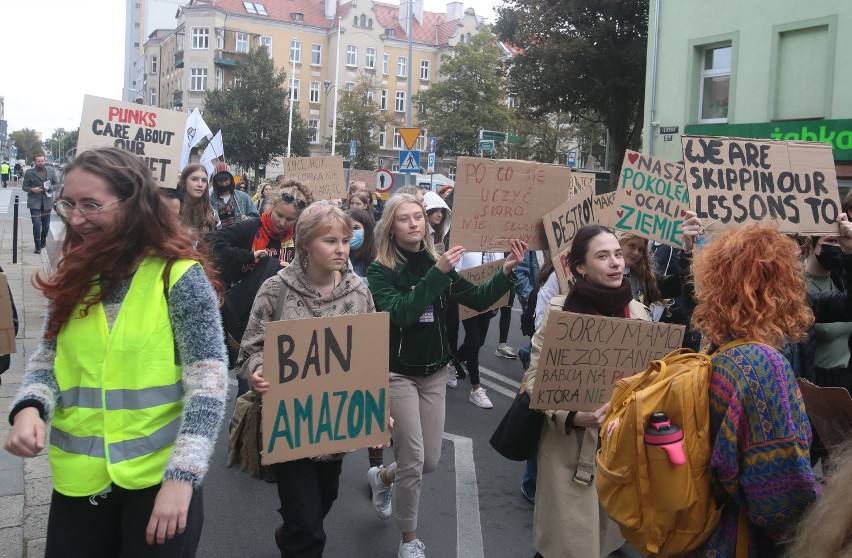 Młodzieżowy Strajk Klimatyczny Szczecin 2021