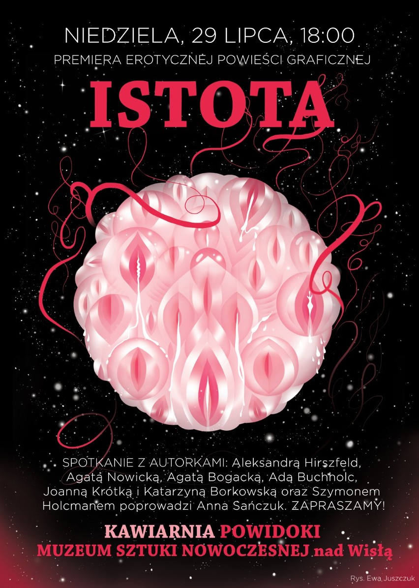 Piersza polska erotyczna powieść graficzna stworzona w całości przez kobiety - nadchodzi "Istota"