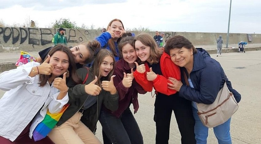 Uczniowie klas pierwszych - III LO w Brodnicy poznali się bliżej podczas wyjazdu integracyjnego