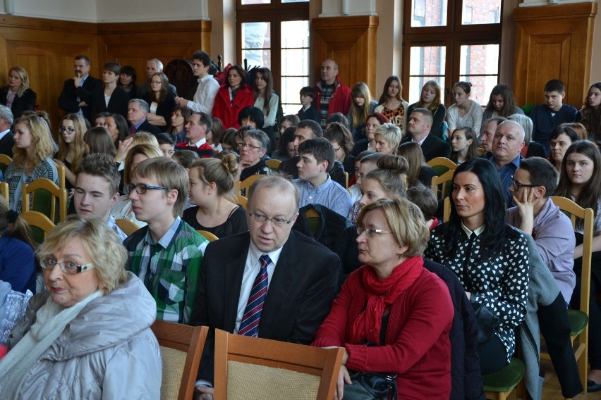 Stypendia burmistrza Malborka 2014. Nagroda za bardzo dobre oceny i zachowanie