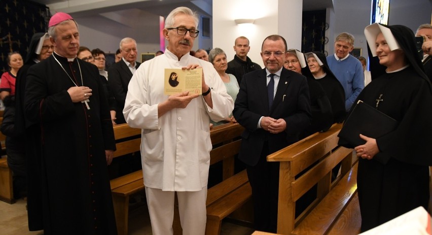 Od lewej: biskup Jan Piotrowski, profesor Stanisław Góźdź,...