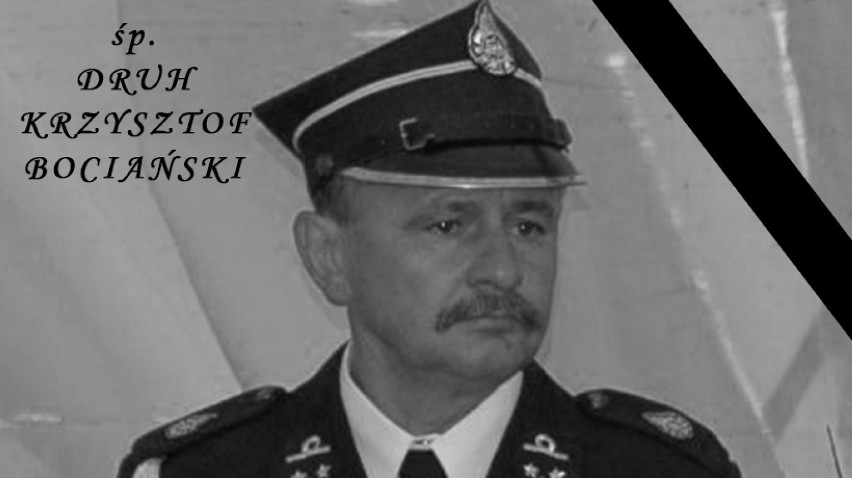 [*] Krzysztof Bociański - ponad 40 związany ze strażą, był...