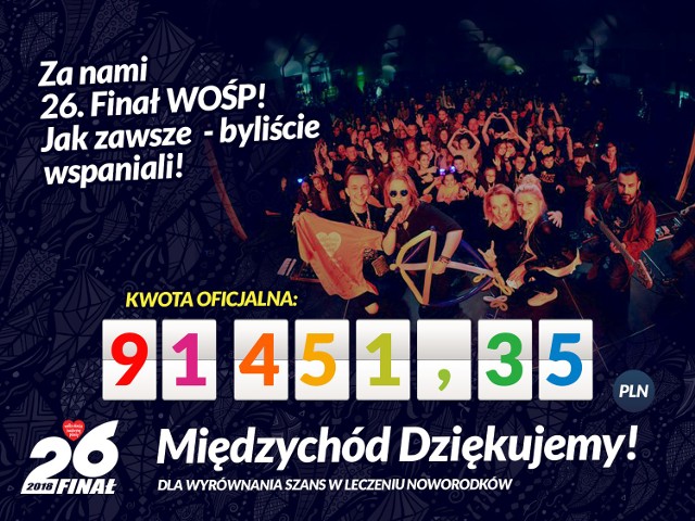 26. Finał WOŚP w Międzychodzie