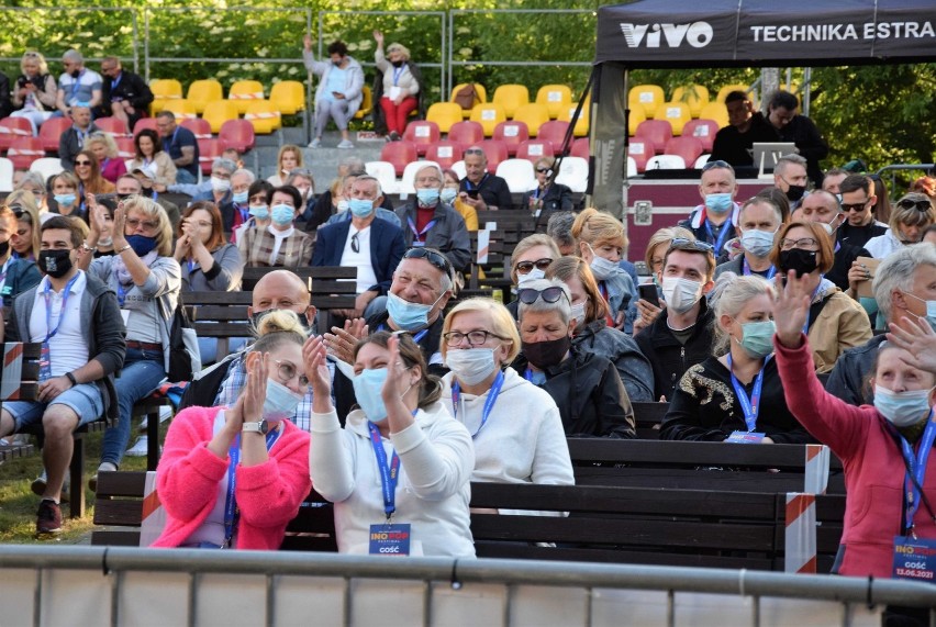 Podczas koncertu na zakończenie Dni Inowrocławia w Teatrze...