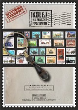 Kolej na znaczku pocztowym