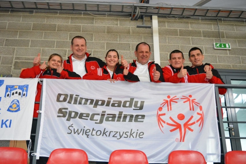 Reprezentacja Olimpiady Specjalne Polska na Łotwie.