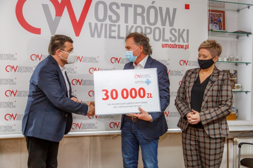 Szpital w Ostrowie otrzymał 130 tysięcy złotych na...