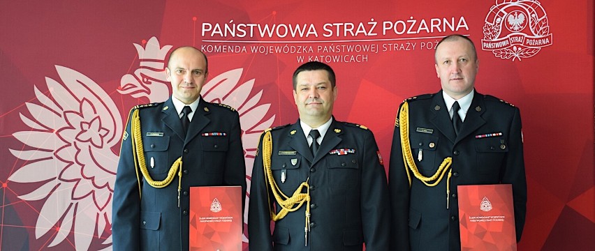 st. bryg. Patrycjusz Fudała nowym komendantem KM PSP w Katowicach.