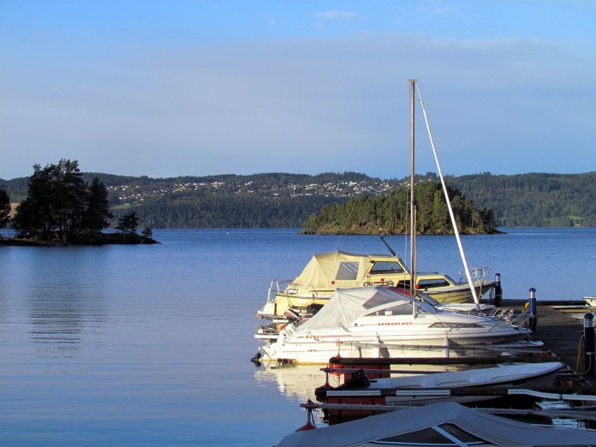 Jezioro Øyeren, ok 40 km od OsloFot. Ireneusz Gębski