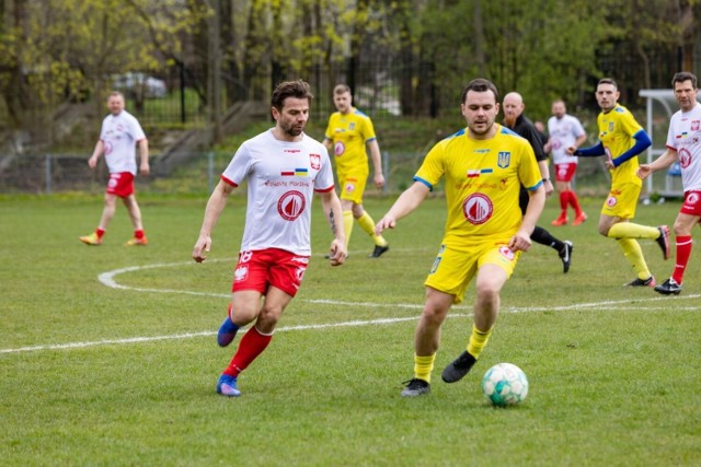 23.04.2022, Kraków: mecz charytatywny Polska - Ukraina