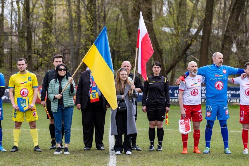 23.04.2022, Kraków: mecz charytatywny Polska - Ukraina