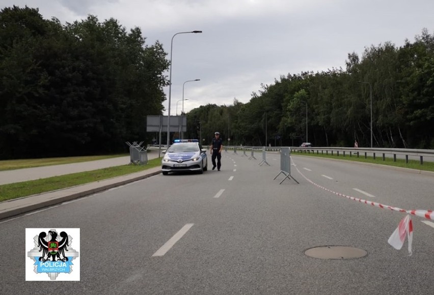Wałbrzyscy policjanci dbali o bezpieczeństwo w czasie XX Półmaratonu Toyota