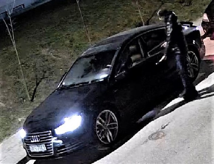 Policjanci z Komendy Powiatowej Policji w Kościerzynie poszukują sprawcy kradzieży samochodu marki Audi A7