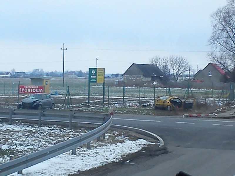 Groźny wypadek na drodze Gniezno - Września
