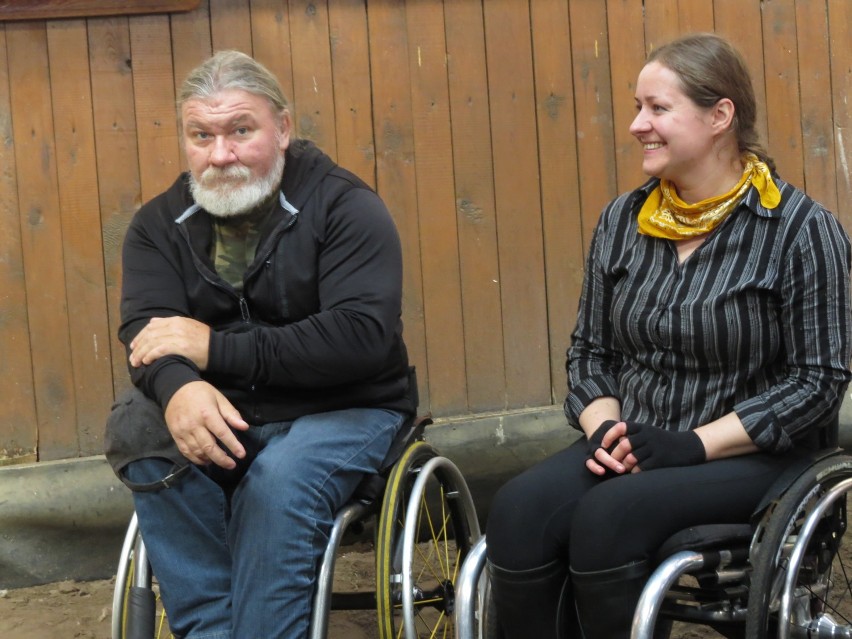 Zawody jeździeckie osób niepełnosprawnych w Nowym Ciechocinku [zdjęcia]