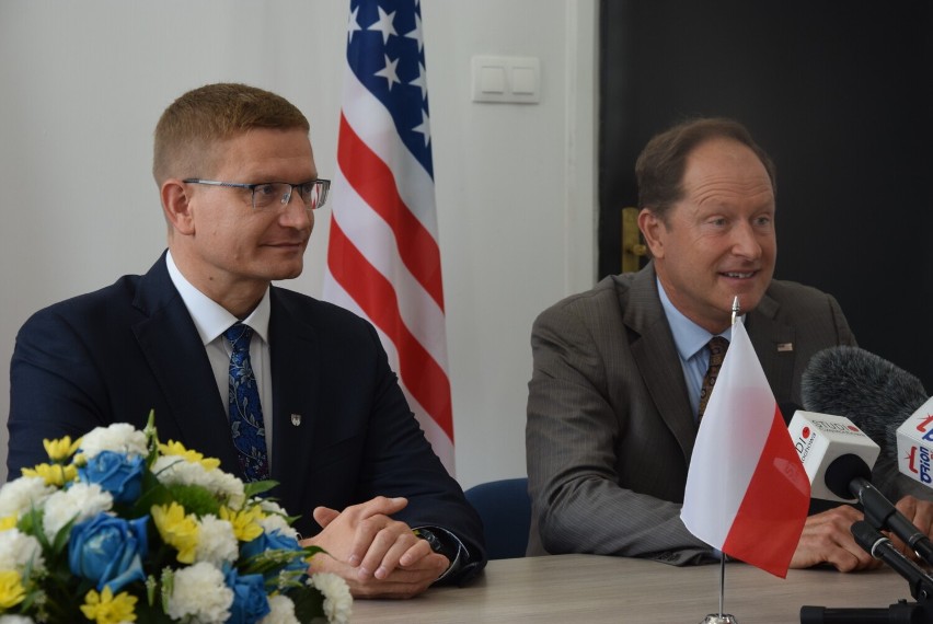Ambasador USA odwiedził Częstochowę. Spotkał się między innymi z prezydentem miasta