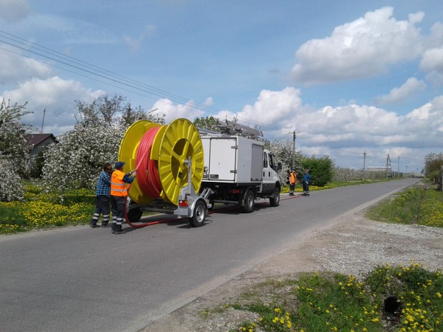 System energetycznej Serwisowej Linii Kablowej sprawdził się na łaskim  terenie