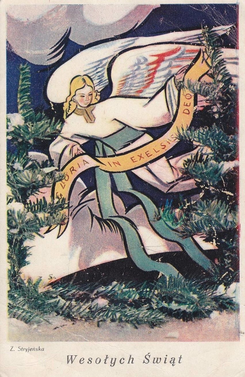 Wigilia 2020. Jakie pocztówki wysyłano przed laty na Boże Narodzenie? Tak wyglądały dawne kartki z życzeniami ZDJĘCIA