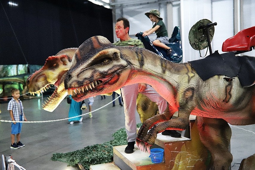 Łódź Dino Expo. 35 dinozaurów w Hali Expo. Zobaczcie zdjęcia!