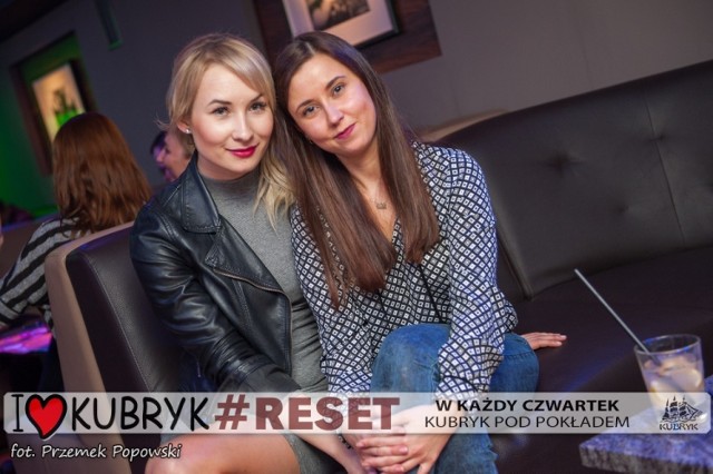 #RESET to nowa cotygodniowa impreza w pubie "Kubryk" - zdjęcia z czwartkowej imprezy.

Chcesz by zdjęcia z twojego klubu pojawiły się na pomorska.pl i naszemiasto.pl? Wyślij je na adres jakub.stykowski@pomorska.pl