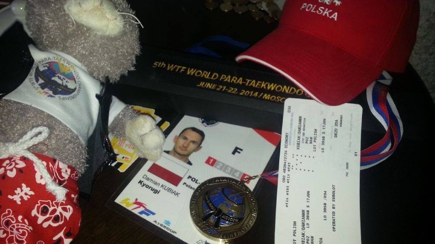 Damian Kubiak brązowym medalistą V Mistrzostw Świata w Para Taekwondo