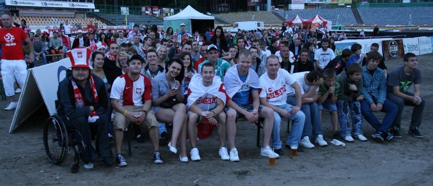 EURO 2012: Mecz Polska – Rosja, kibicowanie na stadionie żużlowym