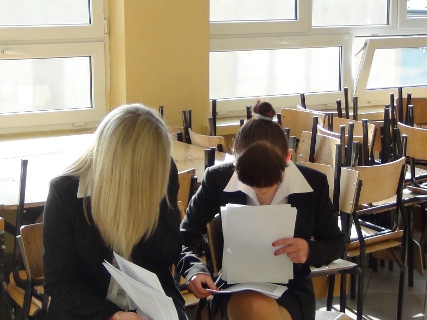 Maturzyści z Zespołu Szkół Zawodowych w Lublińcu zmagali się z angielskim