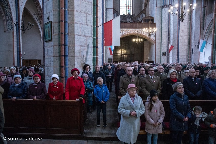 Msza w intencji Ojczyzny w stargardzkiej kolegiacie. Z okazji 101. rocznicy odzyskania niepodległości przez Polskę [ZDJĘCIA]