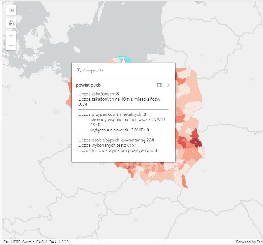 Koronawirus w powiecie puckim: wtorek, 11 maja 2021. Ile osób zachorowało na Covid-19? Ile wyzdrowiało?