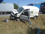Wypadek w Emilewie. Na K92 zderzyły się trzy samochody [ZDJĘCIA]