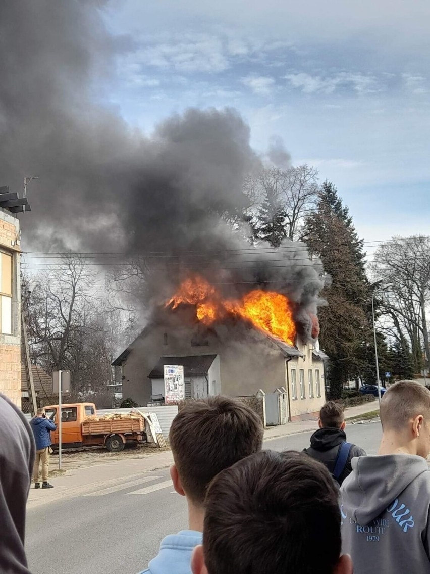 Pożar w Wieleniu