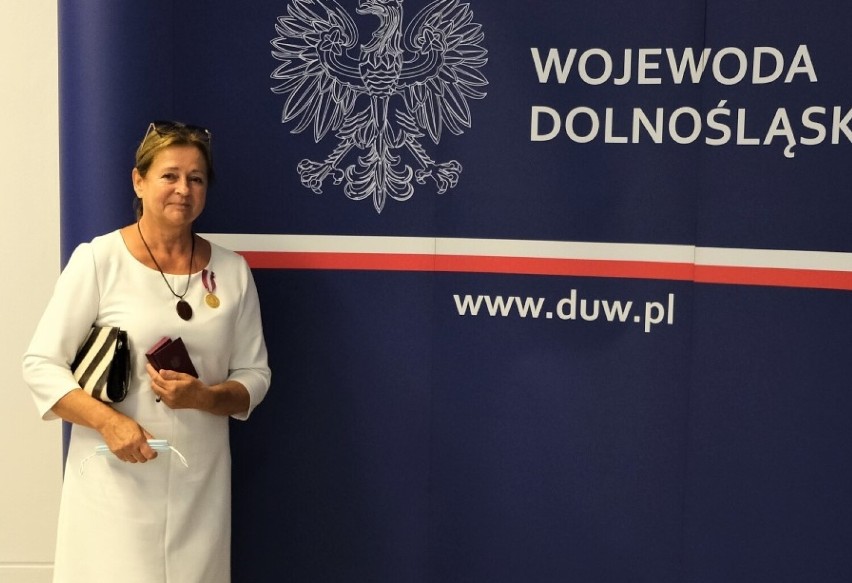 Beata Szykulska została uhonorowana „Medalem Złotym za...