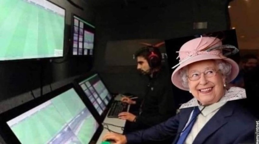 Euro 2020. Gdy VAR-em zarządza królowa Anglii. MEMY po półfinałach. Przed nami finał Włochy - Anglia [10.07]