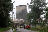 Wysadzili 60-metrowy komin na terenie FSC w Lublinie (wideo, foto)